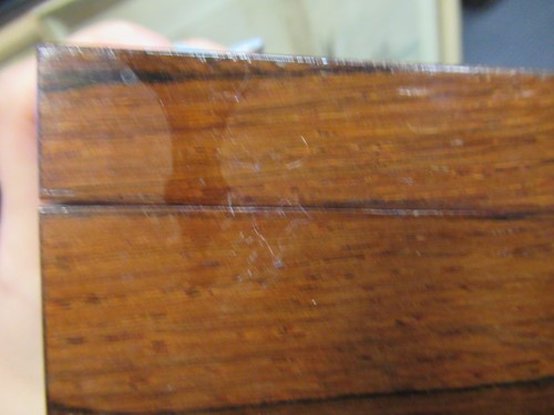 Lot 27 - An Anglo-Indian bone and specimen wood inlaid...