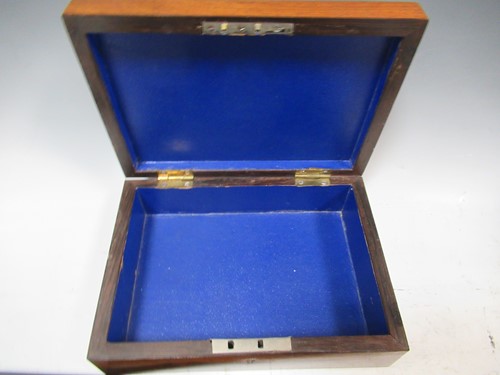 Lot 27 - An Anglo-Indian bone and specimen wood inlaid...