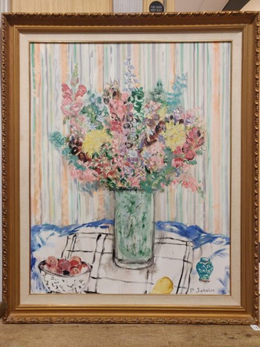 Lot 333 - Pat Service, Canadian 20th century Still life...