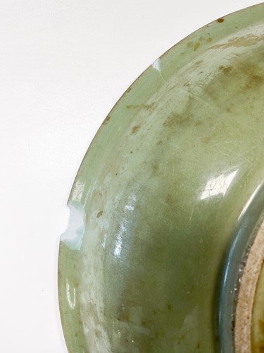 Lot 2 - A Chinese celadon dish, Ming Dynasty 15th/16th century
