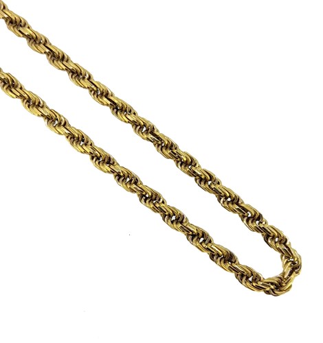 Lot 148 - A rope chain