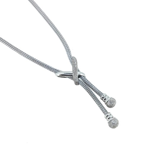 Lot 254 - A tassel style necklace