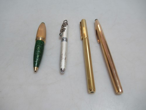 Lot 159 - Four pens, including a Ronson with a '14C' nib,...