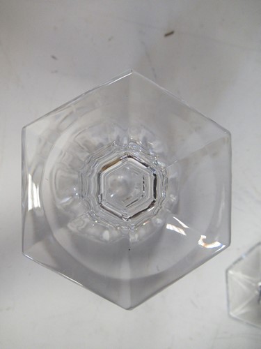 Lot 7 - A collection of twelve baccarat style cut...