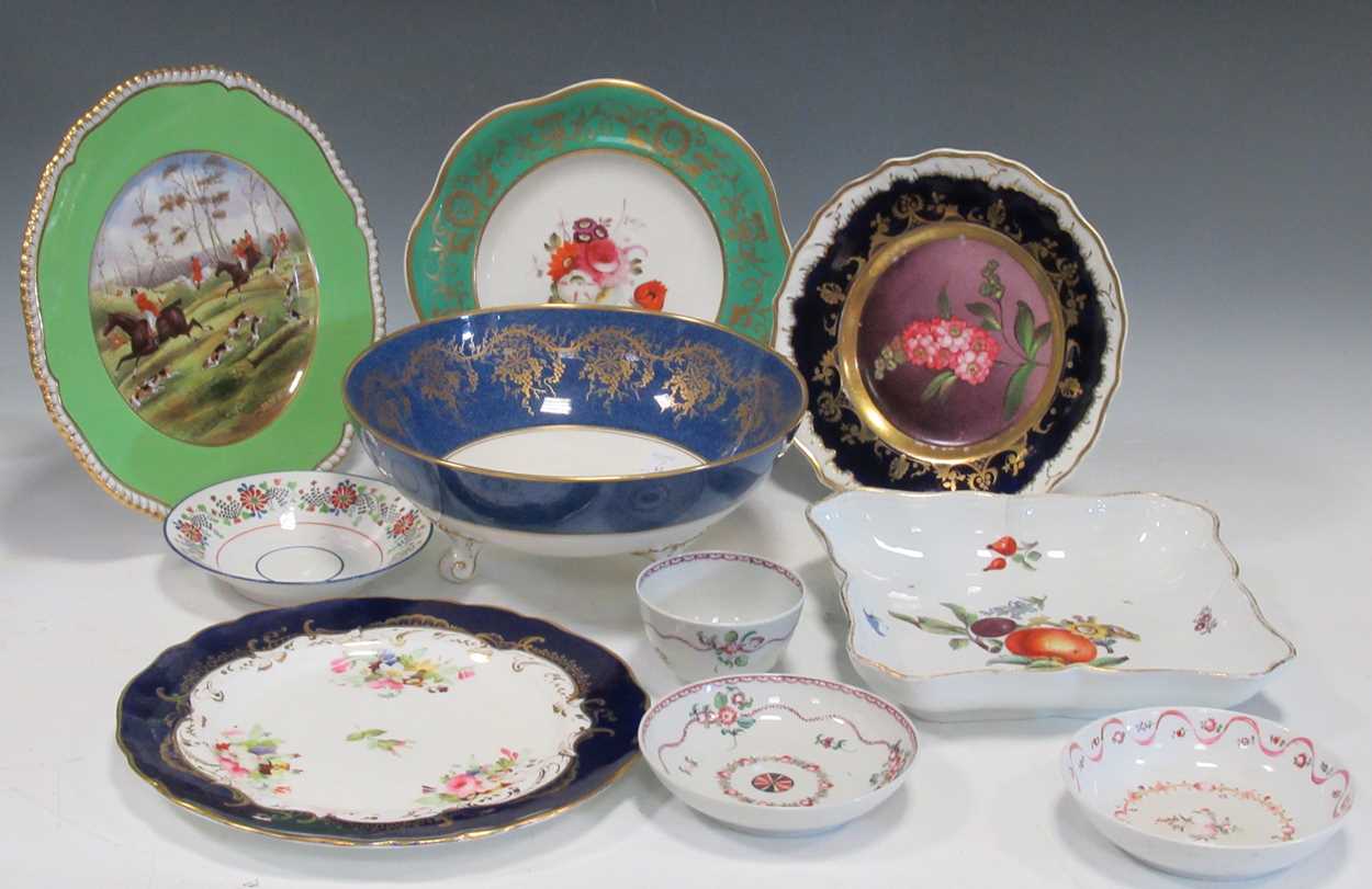 Lot 8 - A collection of English ceramics to include a...