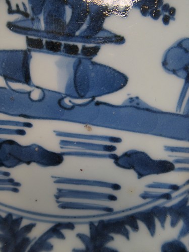 Lot 9 - Ten Chinese blue and white plates, mainly 18th...