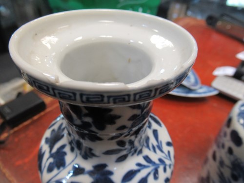 Lot 9 - Ten Chinese blue and white plates, mainly 18th...