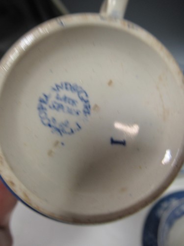 Lot 17 - A Spode blue and white part dinner and tea...