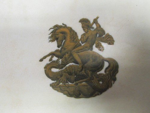 Lot 2 - A 19th century two handled comport, the centre...