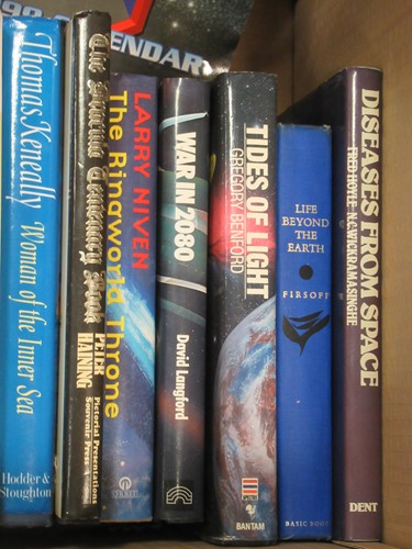 Lot 85 - Science fiction and fantasy graphics, a box of...