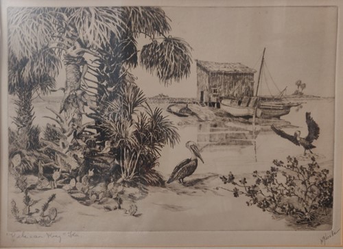 Lot 212 - Walter Ronald Locke (1883 - 1949), On Pelican...