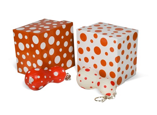 Lot 114A - Yayoi Kusama (1929-), White Balloon and Red Balloon