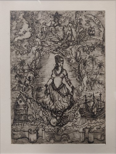 Lot 272 - E Joyce Stone, three etchings, to include: A...
