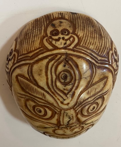 Lot 126 - A Tibetan Kapala, skull cup, 20th century