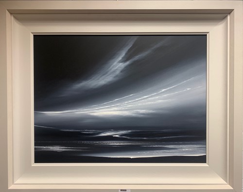 Lot 228 - Jonathan Shaw Graphite Skies signed 'Jonathan...