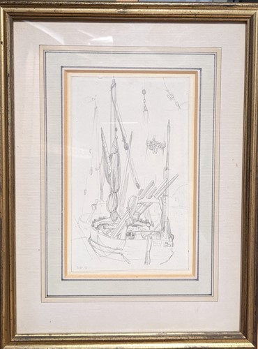 Lot 367 - Edward William Cooke RA (1811-1880) a fishing...