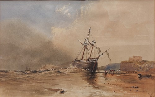 Lot 356 - George James Rowe (1807-1883) A Sailing Ship...