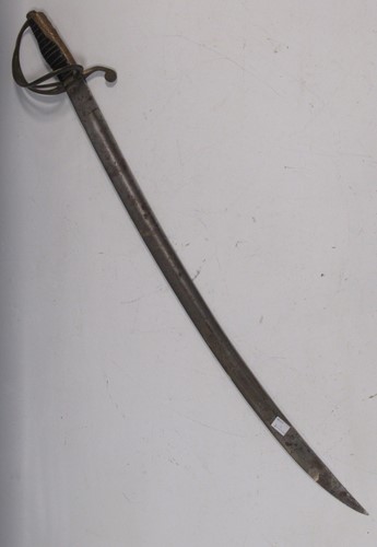 Lot 133 - A Polish 19th century officers sabre with wire...