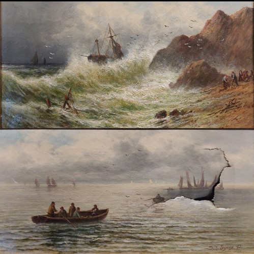 Lot 332 - Sidney Yates Johnson (fl. 1890-1926) Shipping...