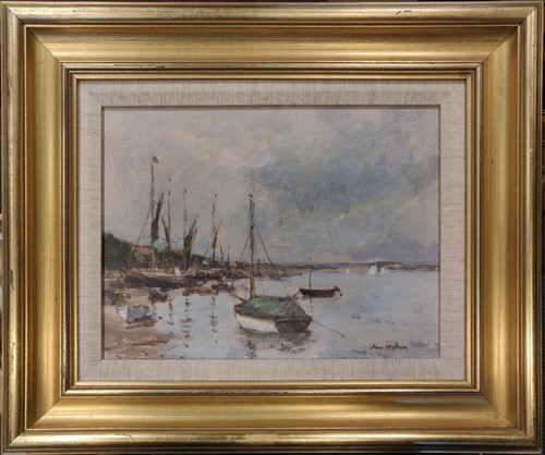 Lot 325 - Owen Waters (British 1916-2004) Maldon, Essex...