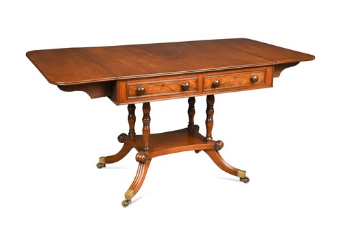 Lot 672 - A Regency mahogany sofa table