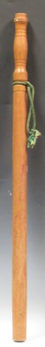 Lot 131 - An oak naval baton, 92cm long