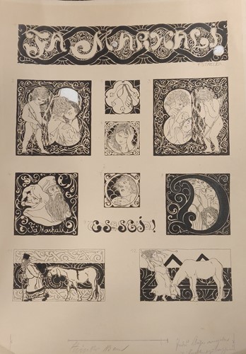 Lot 364 - F. Staeger (Trebbitsch 1880-1977) Fa Marhali,...