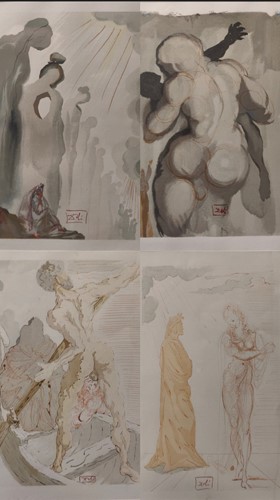 Lot 279 - Salvador Dalí (1904-1989) A set of four...