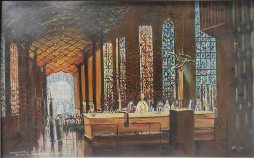 Lot 252 - Betty Lines The Consecration of Coventry...