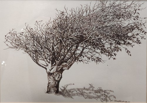 Lot 280 - Frances Cheeseman a pair of drawings of...