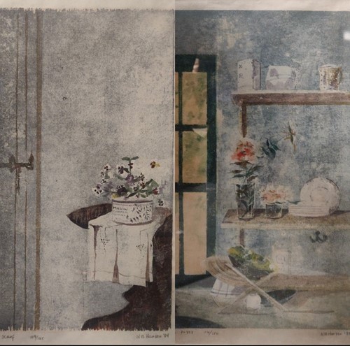 Lot 292 - Whitney Brooks Hansen A pair of coloured...