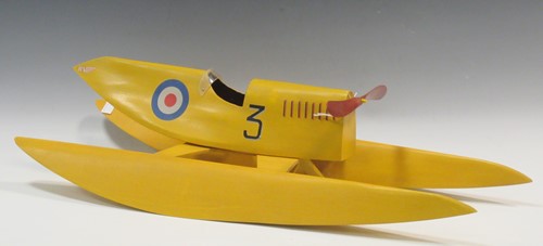 Lot 110 - A scaled model of a prototype sea plane, 16.5...
