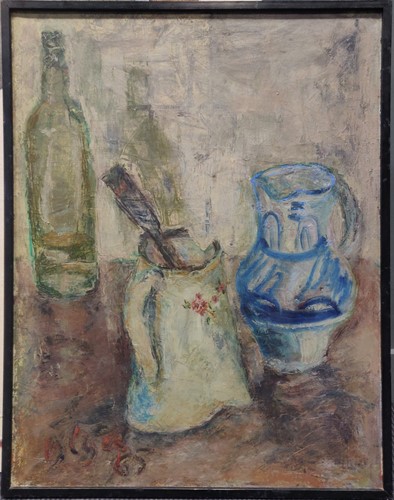 Lot 256 - Attributed to Olga Kirichenko still life with...
