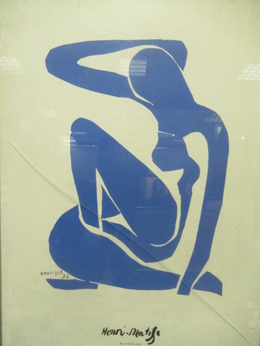 Lot 271 - A Henri Matisse poster Blue Nude 1952,...