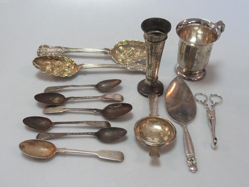 Lot 171 - A collection of silverware including...
