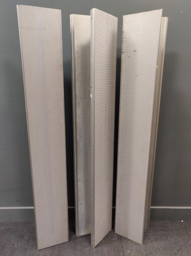 Lot 402 - Three aluminium step treads, ex Lloyds of...