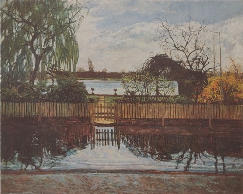 Lot 299 - William Bowyer RA (1926-2015) The Flooding...