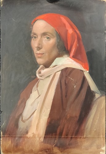 Lot 377 - Edward Albert Hickling (1913-1998) A lady in a...