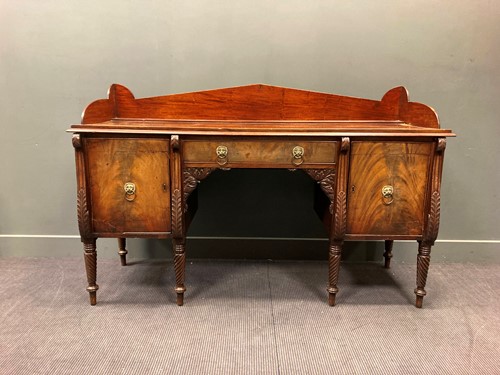 Lot 319 - An Irish Regency mahogany sideboard