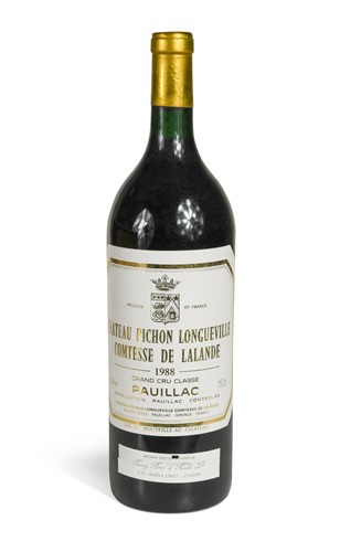 Lot 213 - Chateau Pichon Longueville, Comtesse de Lalande, Pauillac 2eme Cru 1988