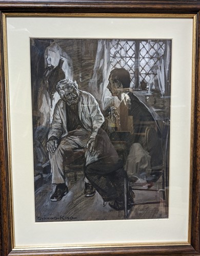 Lot 323 - William Gunning King (1859-1940) Monochrome...