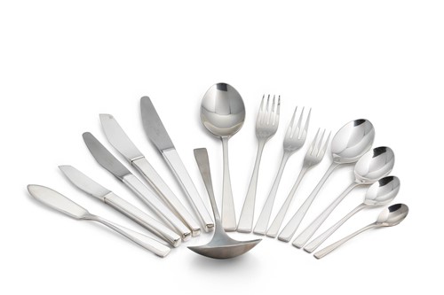 Lot 647 - A 90-piece set of Elizabeth II silver cutlery and flatware, mark of Asprey
