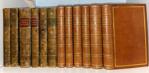 Lot 150 - JAMES (William) The Naval History of Great...