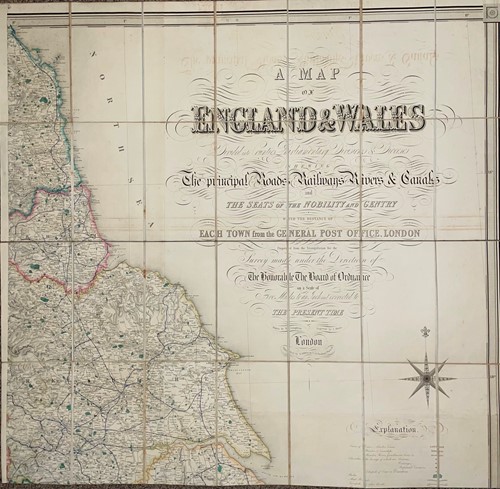 Lot 57 - LEWIS (S & Co) A Map of England and Wales,...