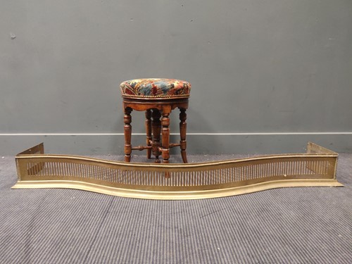 Lot 417 - Circa 1900 a mahogany adjustable piano stool...