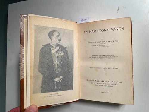 Lot 383 - CHURCHILL (Winston S) Ian Hamilton's March,...