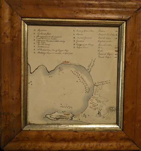 Lot 327 - C.E.W, circa 1863 General chart of the Siege...