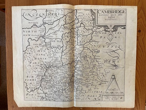 Lot 7 - Cambridge interest and others. Map of...