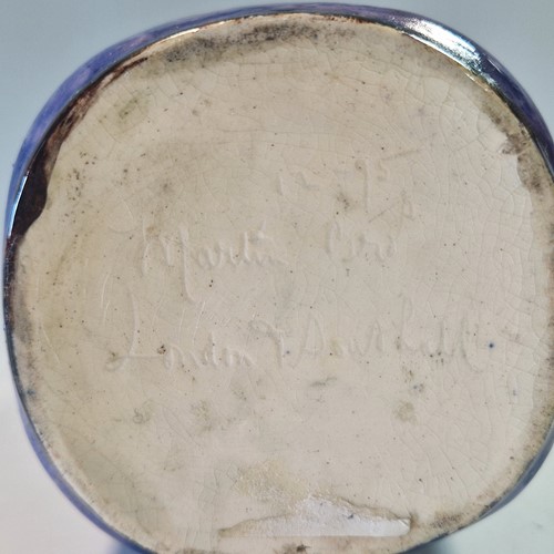 Lot 43 - Robert Wallace Martin for the Martin Brothers, a stoneware flask