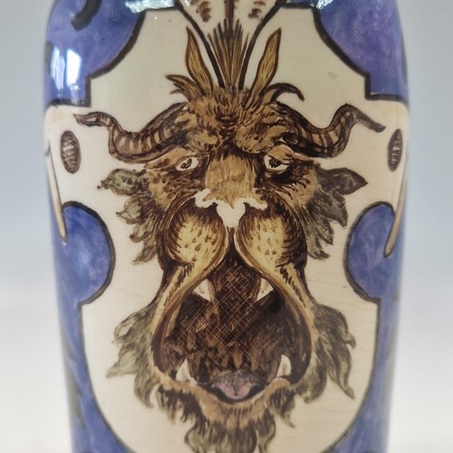 Lot 43 - Robert Wallace Martin for the Martin Brothers, a stoneware flask